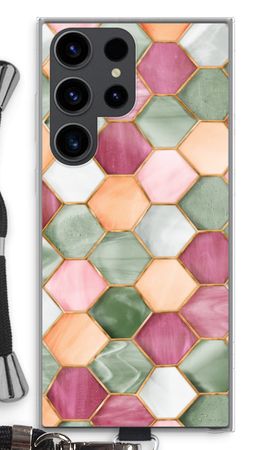 Hexagons in stained glass