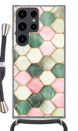 Hexagons in stained glass