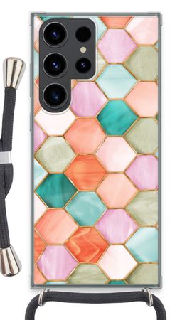 Hexagons in stained glass