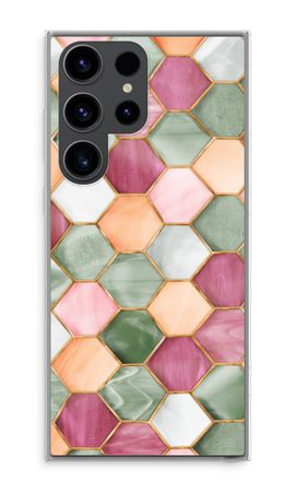 Hexagons in stained glass