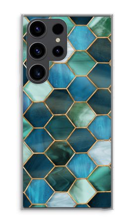 Hexagons in stained glass