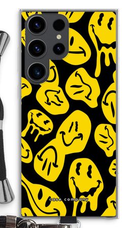 Melting smiley - Yellow