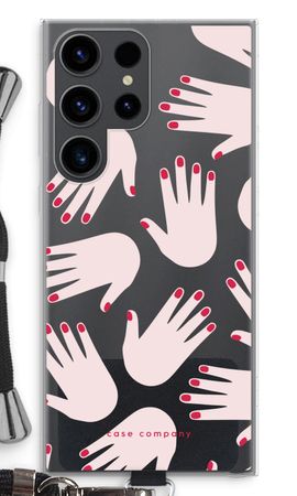 Hands pink