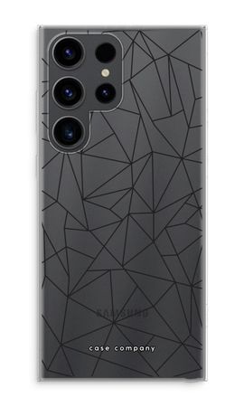 Geometric lines black