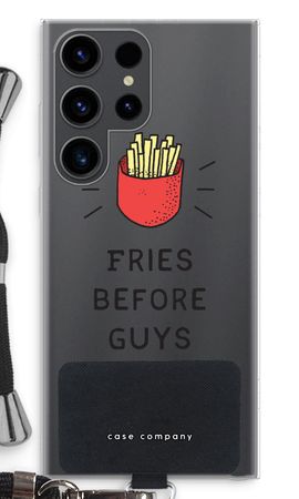 Fries before guys