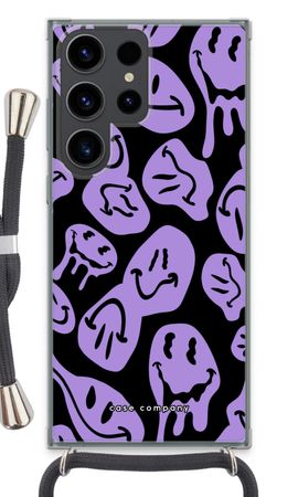 Melting Smiley - Purple