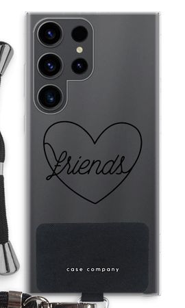 Friends heart black
