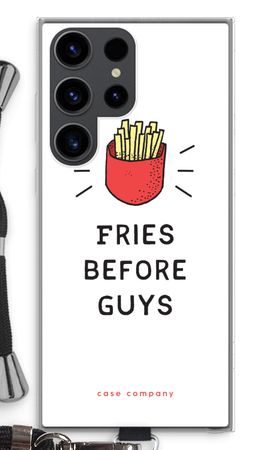 Fries before guys