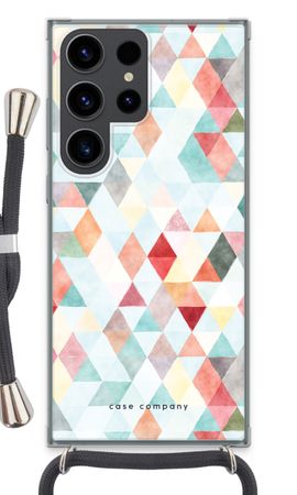 Coloured triangles pastel