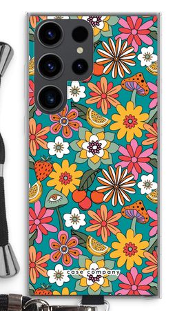 Retro Flowers N°2 - Blue