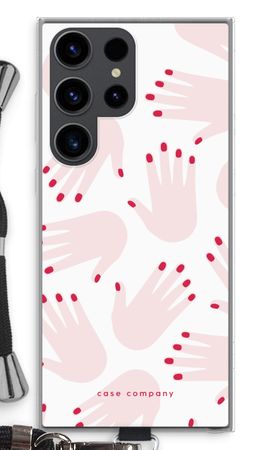 Hands pink