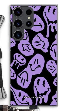 Melting Smiley - Purple