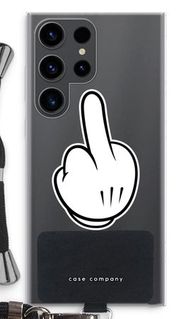 Middle finger white