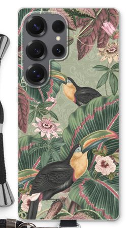 Tropical jungle toucan