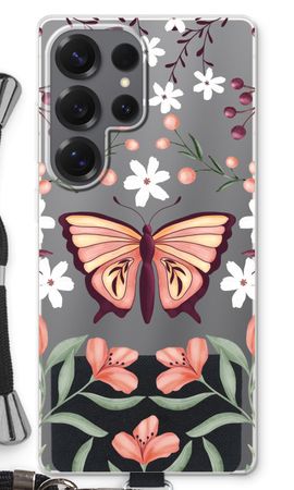 Butterfly in a floral world