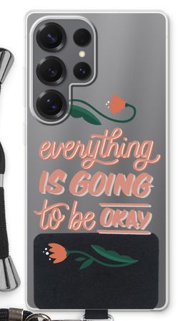 Optimistic flower girl