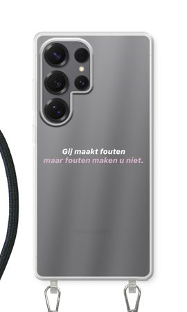 Fouten maken u niet