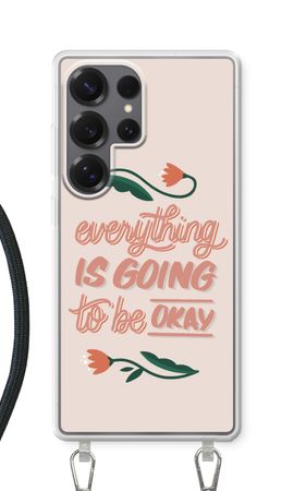 Optimistic flower girl
