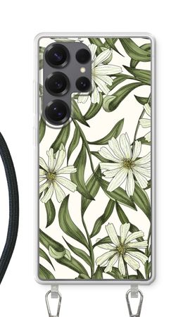 White flower pattern