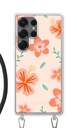 Tropical Pink Flowers