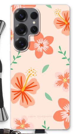 Tropical Pink Flowers