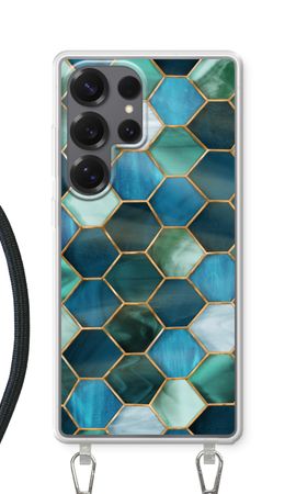 Hexagons in stained glass