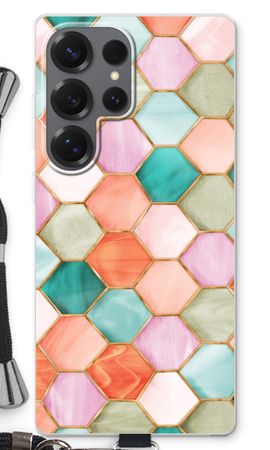 Hexagons in stained glass