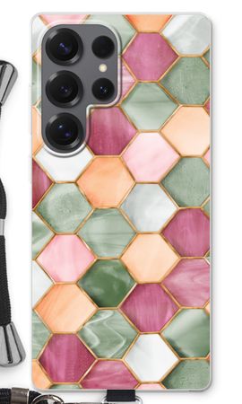 Hexagons in stained glass