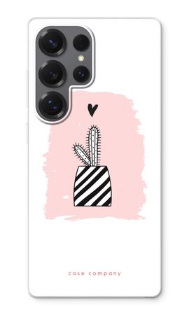 Black and white cactus