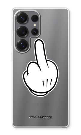 Dito Medio in Bianco