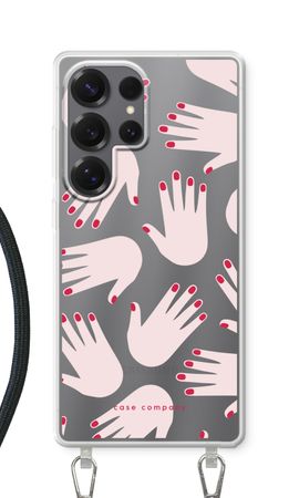 Hands pink