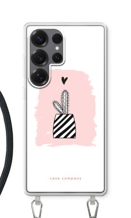 Black and white cactus