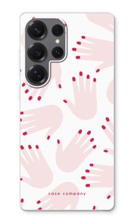Hands pink