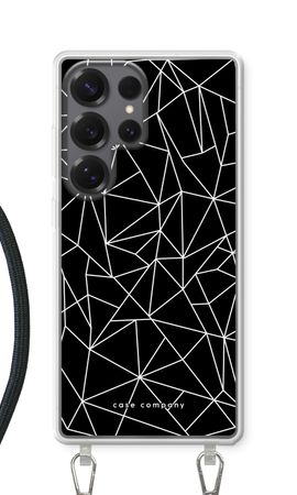 Geometriska linjer vit