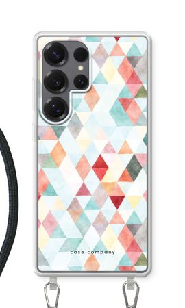 Coloured triangles pastel