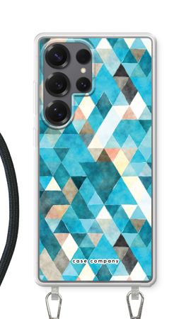 Coloured triangles blue