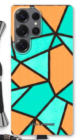 Stained glass - Orange