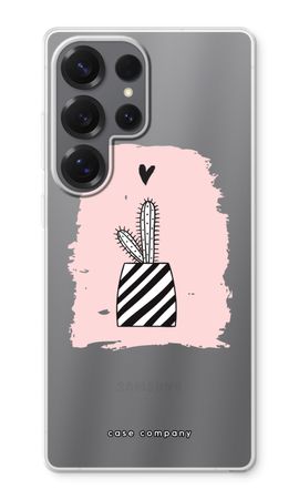 Black and white cactus