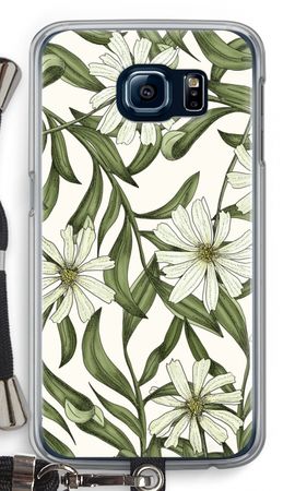 White flower pattern