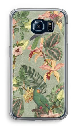 Tropical jungle parrot