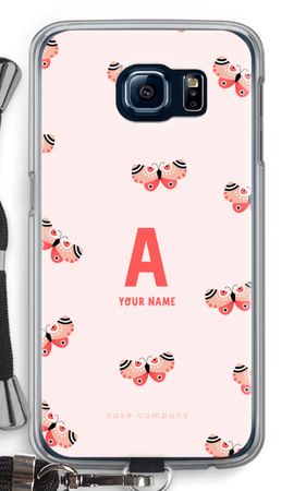 Rosy Butterflies Monogram