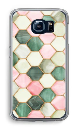 Hexagons in stained glass