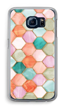 Hexagons in stained glass