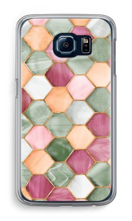 Hexagons in stained glass