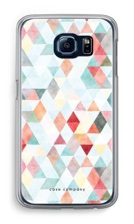 Coloured triangles pastel