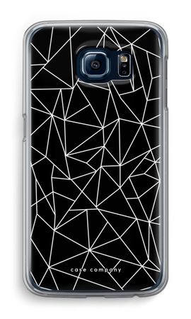 Geometric lines white