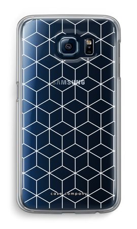 Cubes black and white