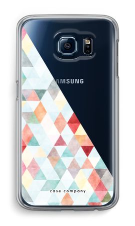 Coloured triangles pastel