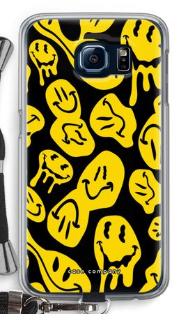 Melting smiley - Yellow