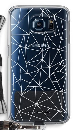 Lignes géométriques blanches